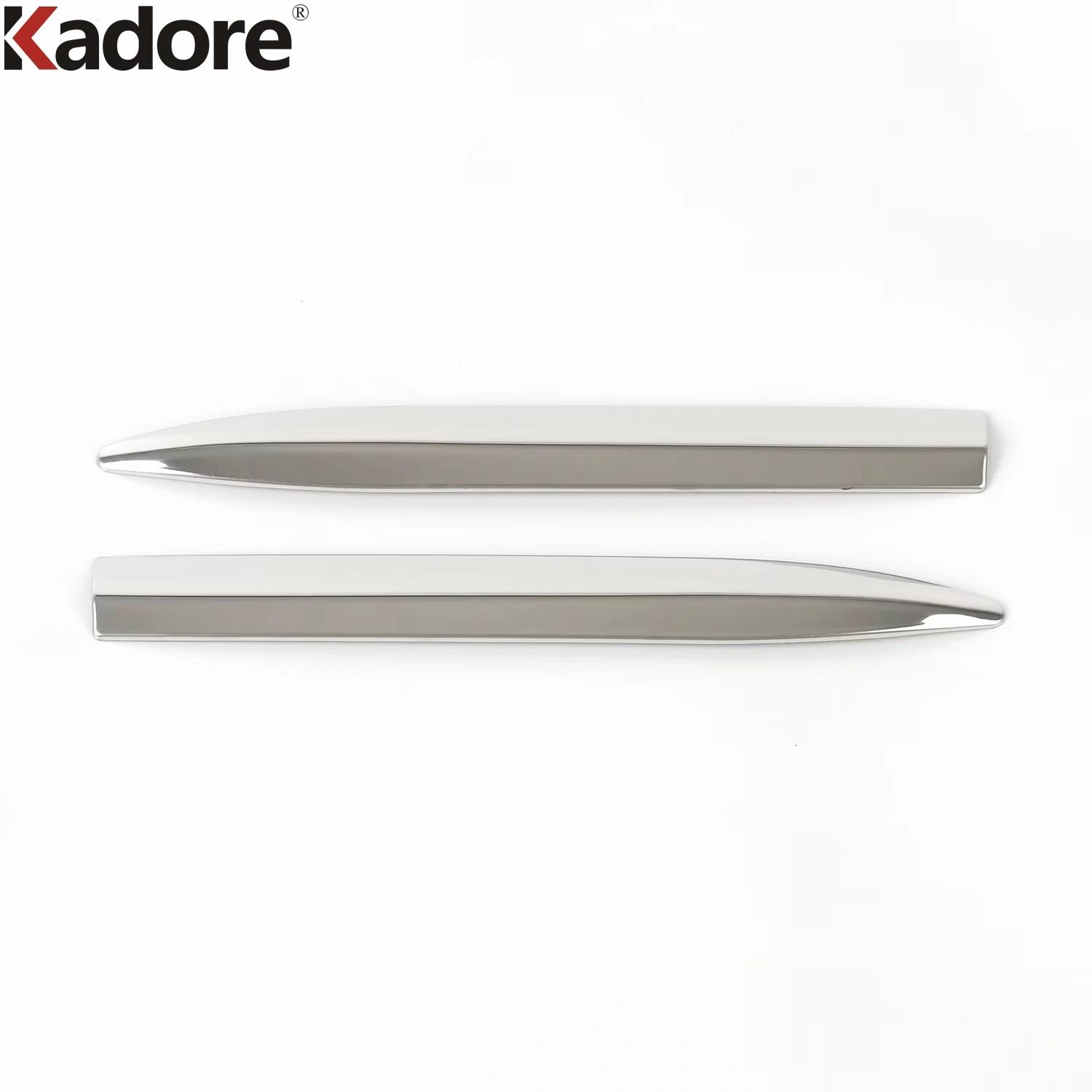 Front Rear Bumper Corner Cover Trim For Honda CRV CR-V  2024 Stainless Steel Car Protecter Molding Garnish Strip Accessories Front Bumper Trim