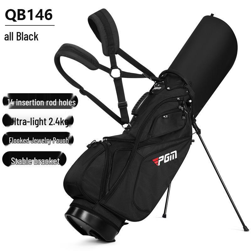 PGM Unisex Lightweight Golf Stand Bag with 14 Club Slots and Dual Shoulder Straps