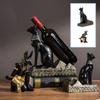 Wine Rack, Anubis Wine Rack, Bar Wine Stand, Handicraft Ornaments.