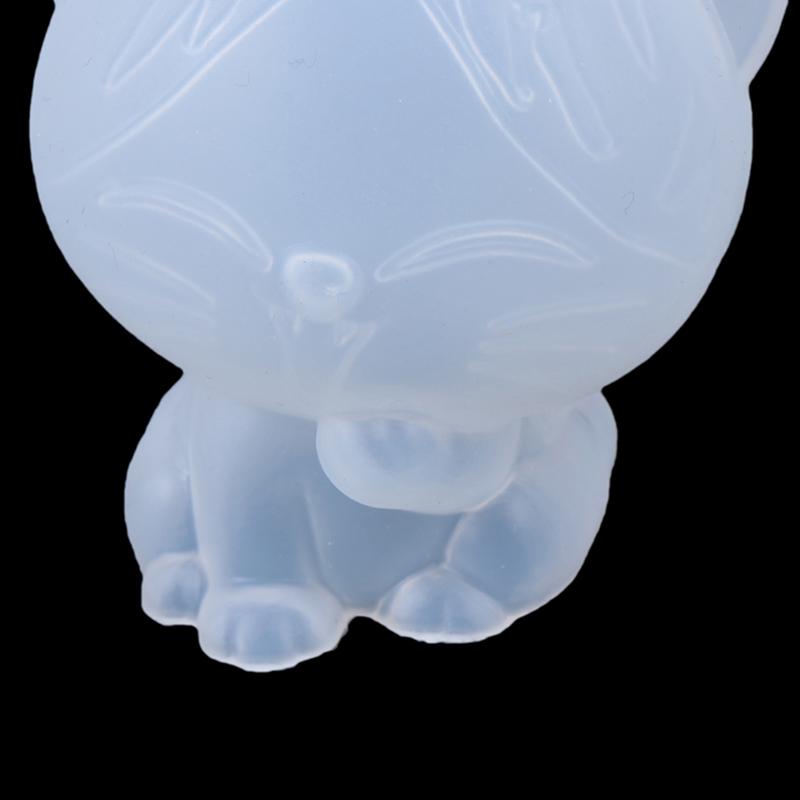 Geometric Bear Silikonová forma Diy Stereo Mirror Form Mousse Ornaments Dekor