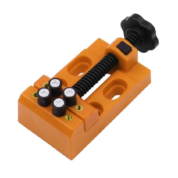 

8 Hole Vise Fixed Fixture Walnuts Clamp Mini Small Bed Clamp Table Vice Table помаранчевий