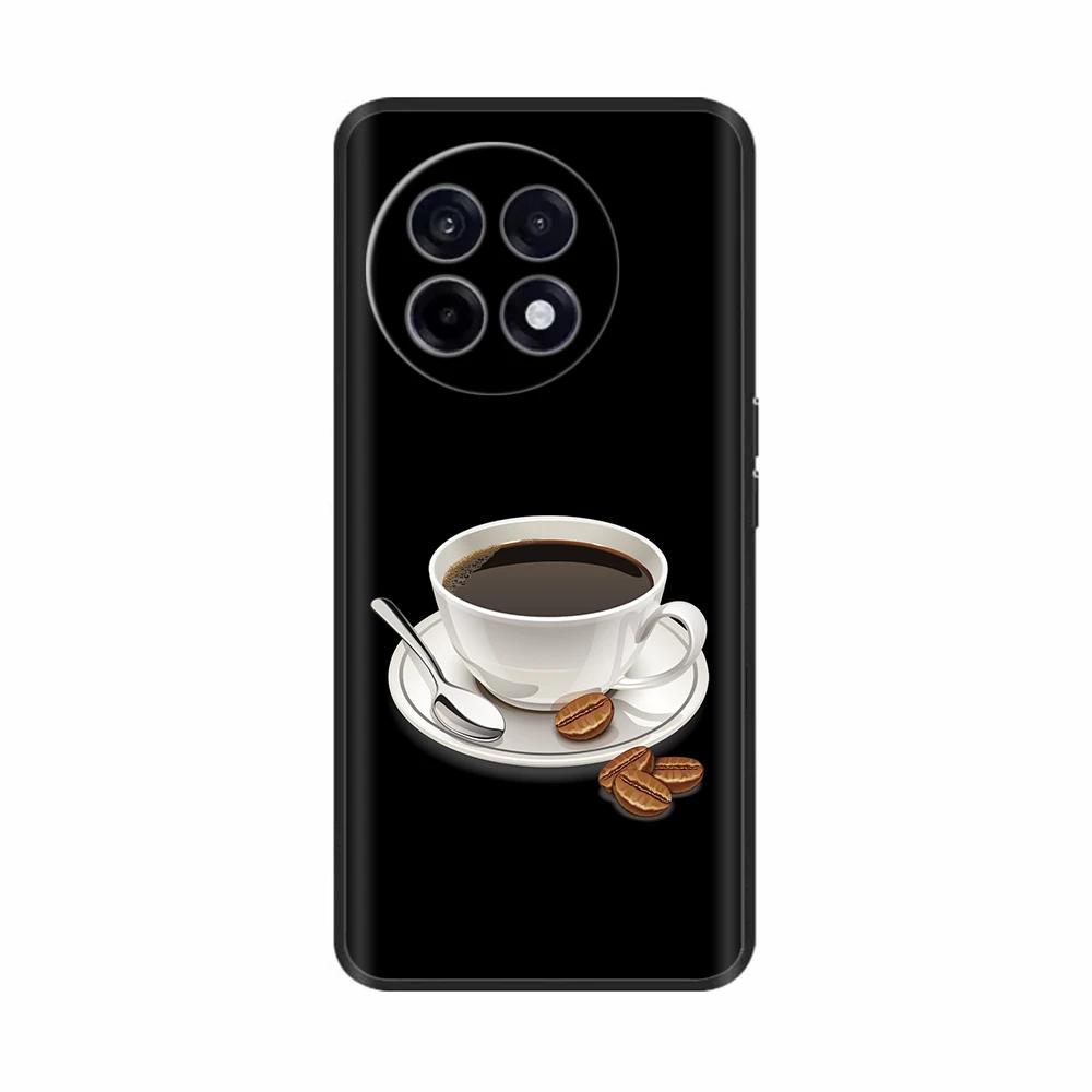 Black Case For OnePlus ACE5 Case Soft Silicone Luxury Painted Phone Cases For OnePlus ACE 5 Pro Back Cover For OnePlus 13R Funda
