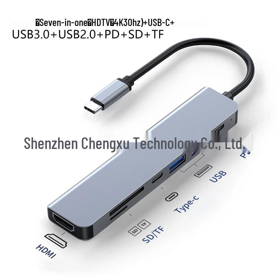 11-in-1 USB-C Expansion Dock for Laptops with USB 3.0 and Gigabit Connectivity