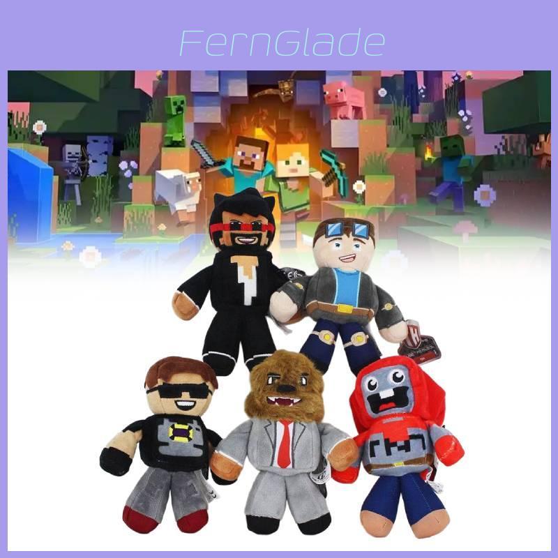 Minecraft Tube Heroes Plush Toy Cartoon Game Doll For Kids Bedroom And Birthday Gift