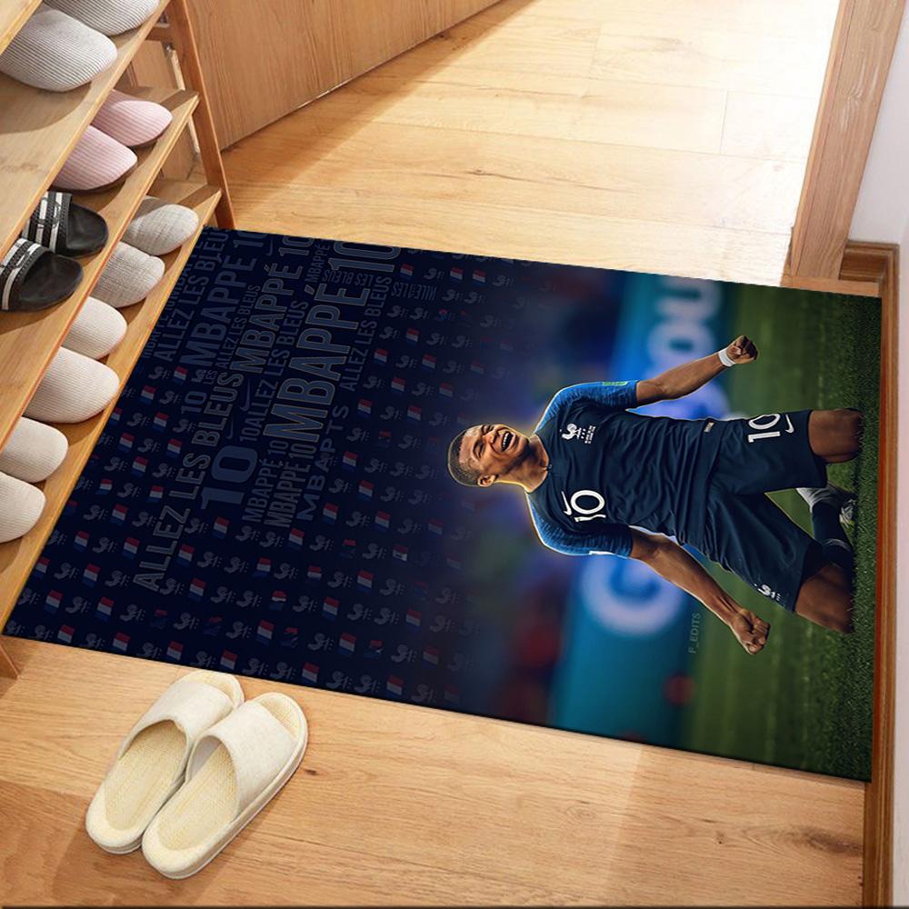 Mbappe 257 Area Rug Perfect for Foyer Decorate room Living Rooms Balcony Antislip Carpet Decorate Offices Perfect Birthday/Christmas Gift Idea