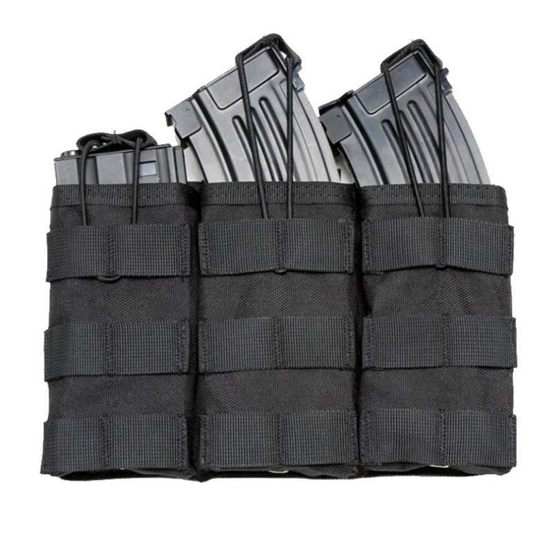 Tactical Molle Single&Double&Triple Magazine Pouches Airsoft AK 7.62 5.56mm M4 Rifle Mag Bag Tactical Gear Hunting Accessories