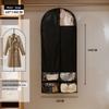 Non Woven Fabric Wardrobe Dust Cover With Multi Pocket Storage For Home And Travel Use