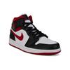 Air Jordan 1 Mid 'Black White Gym Red' Jordan 554724-122