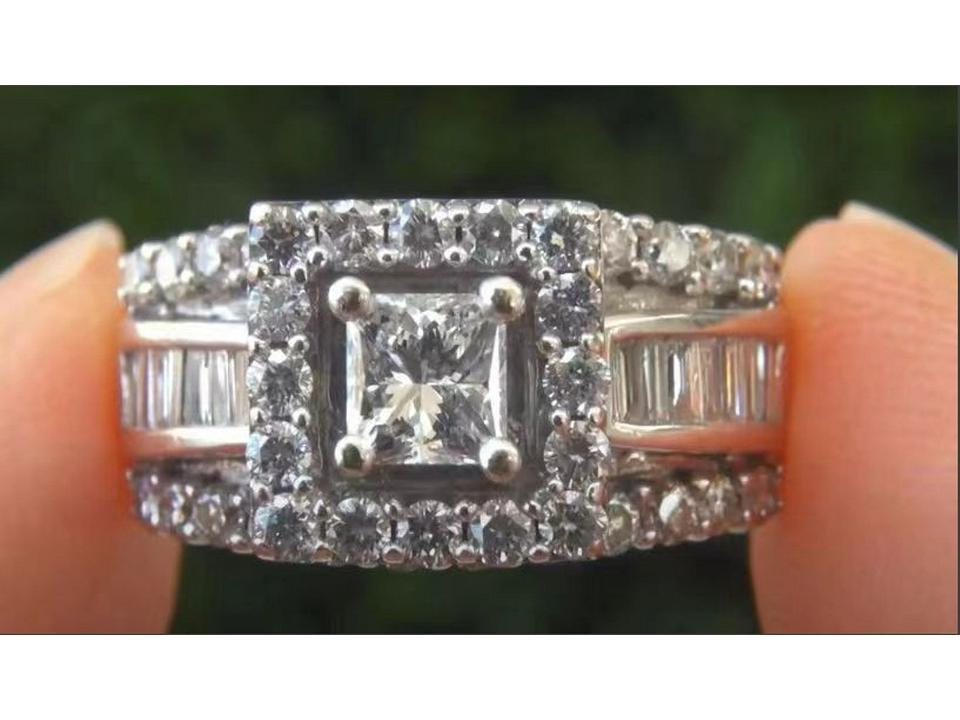 Luxury Statement Diamond Zircon Ring & Bracelet - European & American Style