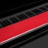 Piano Keyboard Anti-Dust Cover Flannel Key Cover Cloth 88 Keys Protective Dust Cover for Electronic Keyboard Digital Piano