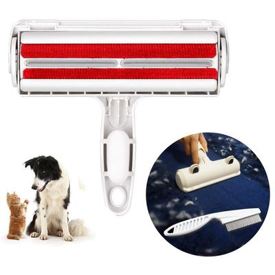 Pet Hair Remover Roller Dog Cat Hair Cleaning Brush Removing Dog Cat Hair From Furniture Carpets Clothing Self-cleaning Lint