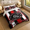 Bedding Set 1 Duvet Cover 2 Pillowcases Ajax Amsterdam Print Soft Bed Linen Bedroom Decor