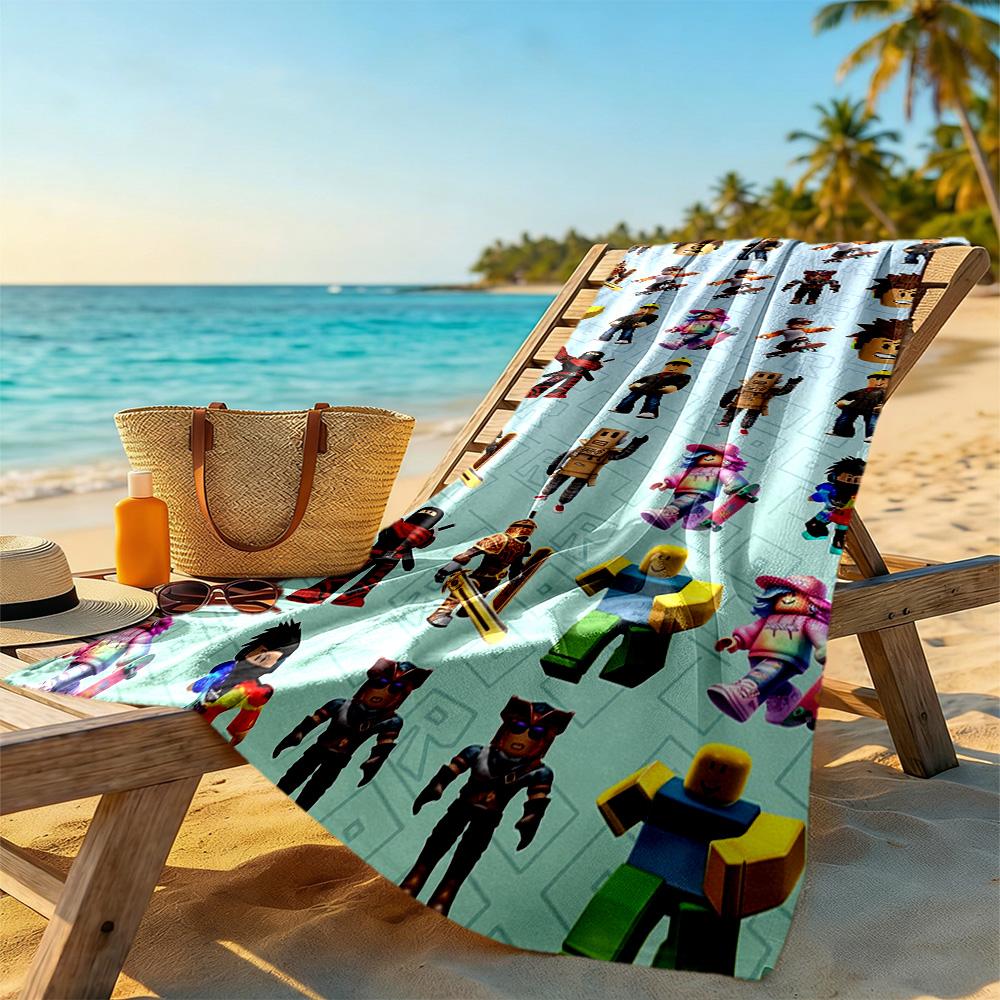 Roblox Strandtuch Superweich & Saugfähig Bequem Leicht