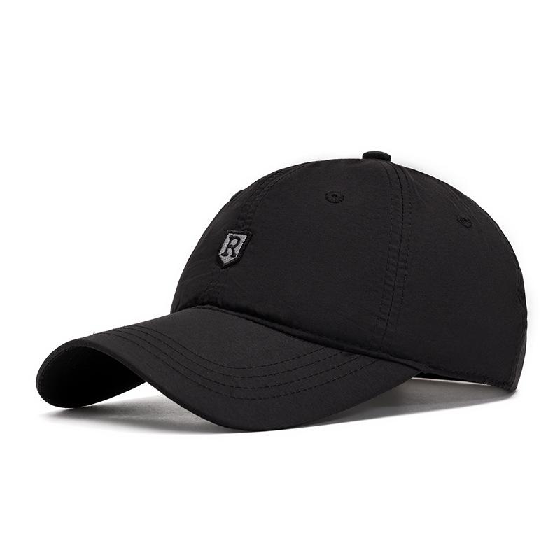 Szybkoschnąca Czapka Letnia Męska Cienka Oddychająca Czapka Baseballowa Outdoor Sportowa Kapelusz Przeciwsłoneczny