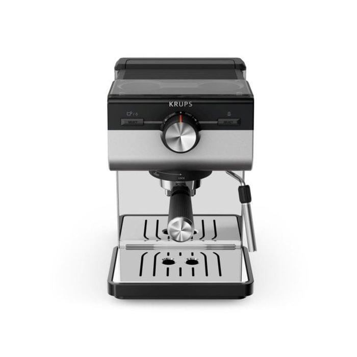 Cafetera Espresso Manual Krups Authentic+ XP384E10 2 L 15 bar con espumador de leche