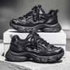 Fashion Men's Shoes 2025 Spring Mesh Breathable Casual Sneakers Versatile Thick Bottom Increasing Comfortable Lightweight Chunky shoes