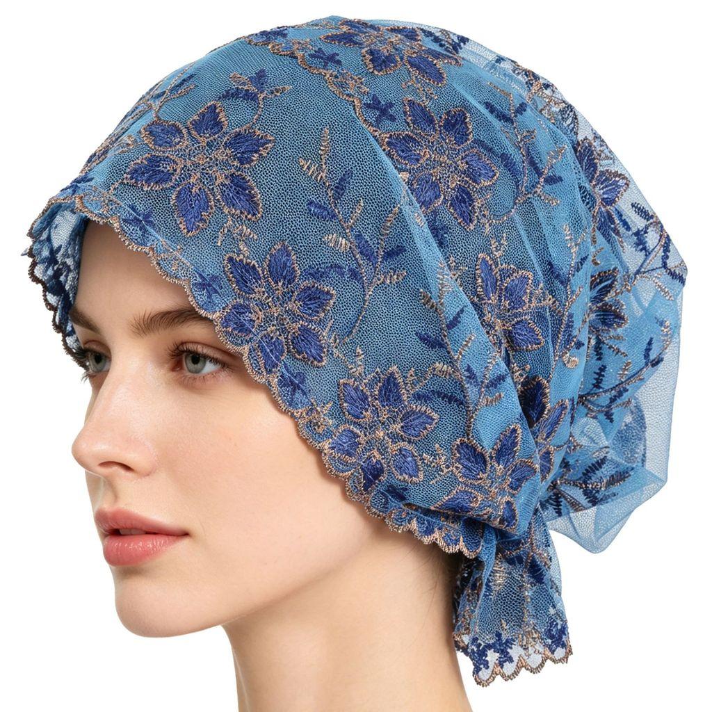 Polyester Embroidered Mesh Sun Hat With Adjustable Fit For Summer Fashion