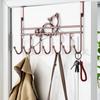 Space Saving Over Door Hooks Punch-Free Door Hanger Rack Hanging Storage Rack  Wall Hanger
