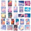 51 Cloud Fantasy Dreamy Heart Stickers - Romantic Decor for Mirrors and Diaries