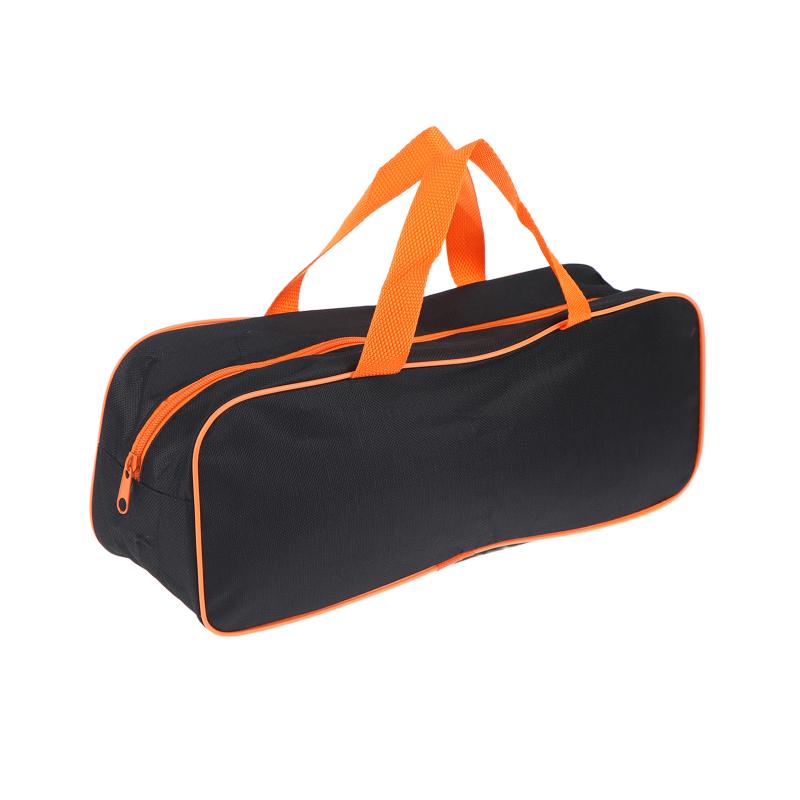 

Portable Car Tool Storage Bag Car Vacuum Cleaner Storage Box Wear-Resistant Zipper Storage Box Garage Waterproof Tool Kit S оранжевый