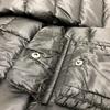 MONCLER logo Long Down Jacket Apparel Down jacket Nylon Black