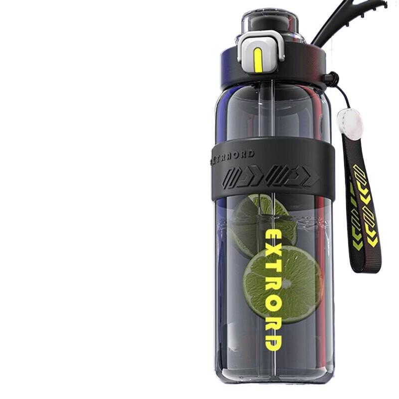 LINGCHEN Portable Insulated Dual-Drink Sports Bottle