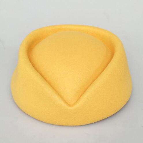 Stylish 3D Embroidery Air Stewardess Hostess Career Hat for Travel Casual Party Outdoor Trendy Character Design for