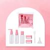 Dopamine Color Travel Set 7 Pcs 50ml Cosmetic Dispenser Bottle Portable Empty Bottle