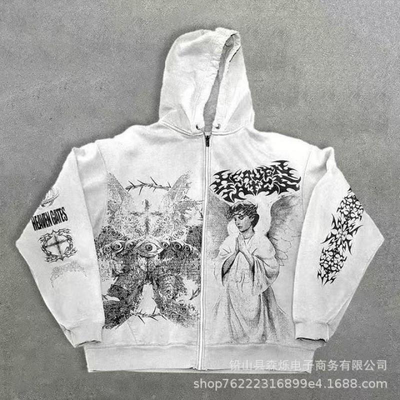 Y2K Hip Hop 3D Letter Print Hoodie Unisex Oversized Streetwear Sweatshirt Teens Adults