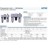 AIRTAC  GAC200-06/08 GAC300-10/15-S GAC F.R.L Combination Preparation Unit Filter Regulator Lubricator FRL pneumatic