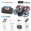 K100max GT3 Drone: Mini Dual-Camera Quadcopter with Optical Flow & Full Protection for Aerial Photography.