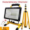 LCKRSZM Portable LED Rechargeable Camping Floodlight