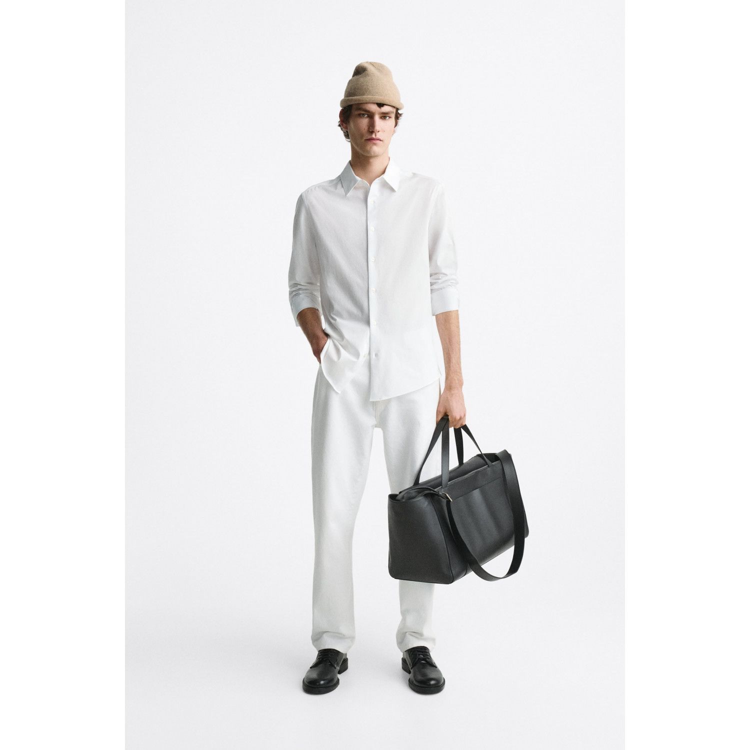 

MERCERISED COTTON SHIRT