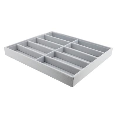 Velvet Material Eyeglass Tray Soft Lining Dustproof Glasses Display Box Compartment Design Jewelry Organizer Shop Exhibition