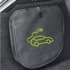 Portability Charging Cable Organizers With Modifiable Strap Durability Fabric For Electric Vehicle Accessories