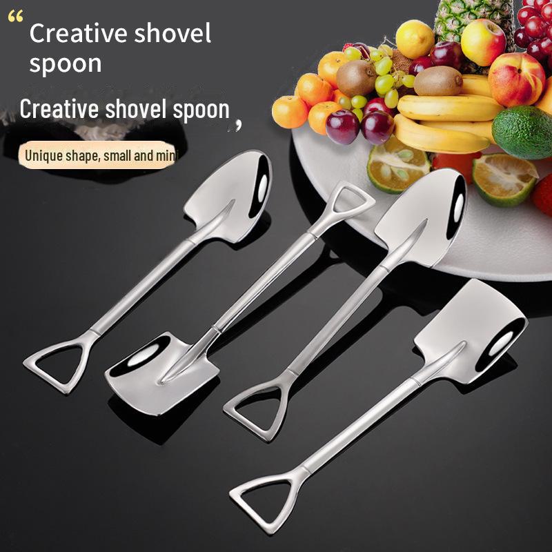 Creative Retro Stainless Steel Watermelon Shovel Spoon