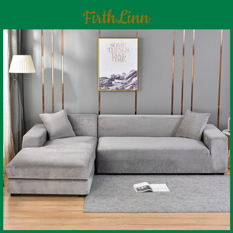 Samt Sofa Ecke Neue Hülle Sofahüllen Für Wohnzimmer Elastisch Spandex Überwürfe Couchbezug Stretch Sofa Überwurf