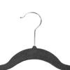 Velvet Maxi Hanger, Set Of 50, Graphite