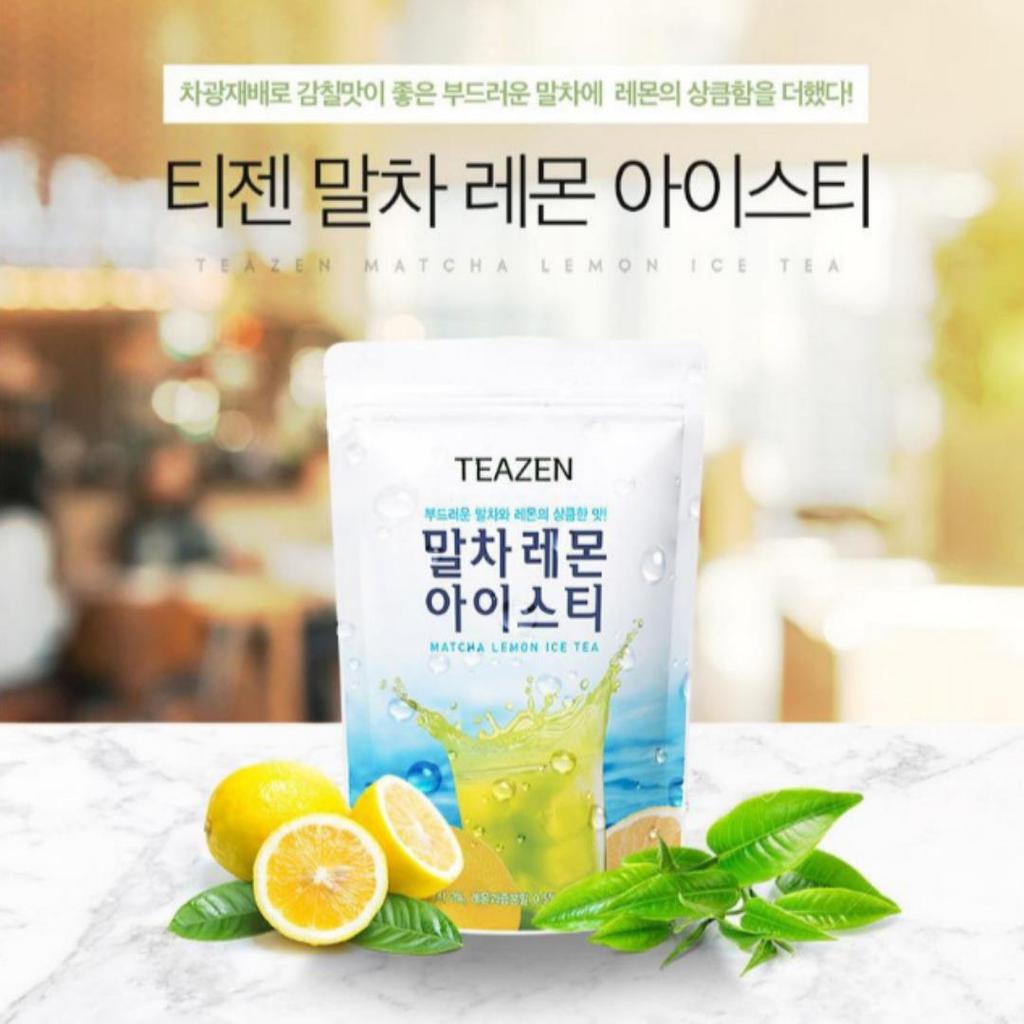 Teazen Matcha Ledový čaj s citronem 500g