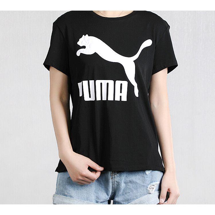 Puma Dámské topy Classics Logo Tee Černá 596512-01