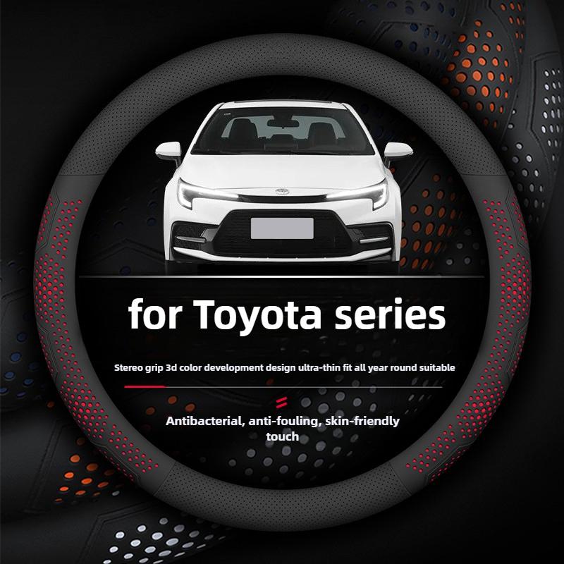 כיסוי הגה מעור לרכב עבור טויוטה CHR Yaris cross Corolla Camry Rav4 Highlander Sienna Aygo X 2025 2026 אביזרים
