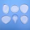 3D Silicone Makeup Puff - Water Drop, Heart, Round Shapes, Non-Absorbing, Wet & Dry Dual-Use, Bouncy, Ultimate Makeup Application Tool