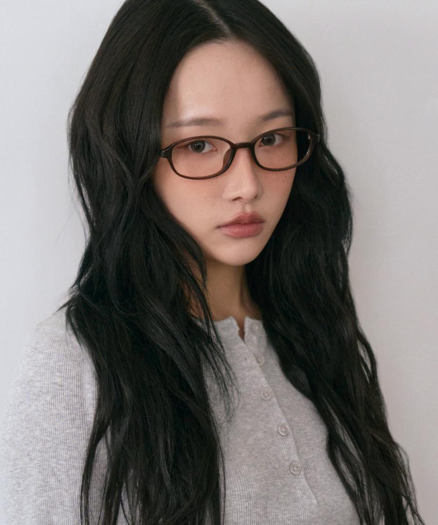 Hangeul Classic Line Oval Brown