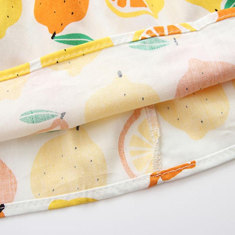 Baby Girls Slip Dress Cute Fruit Print Dress Summer Kids Dress