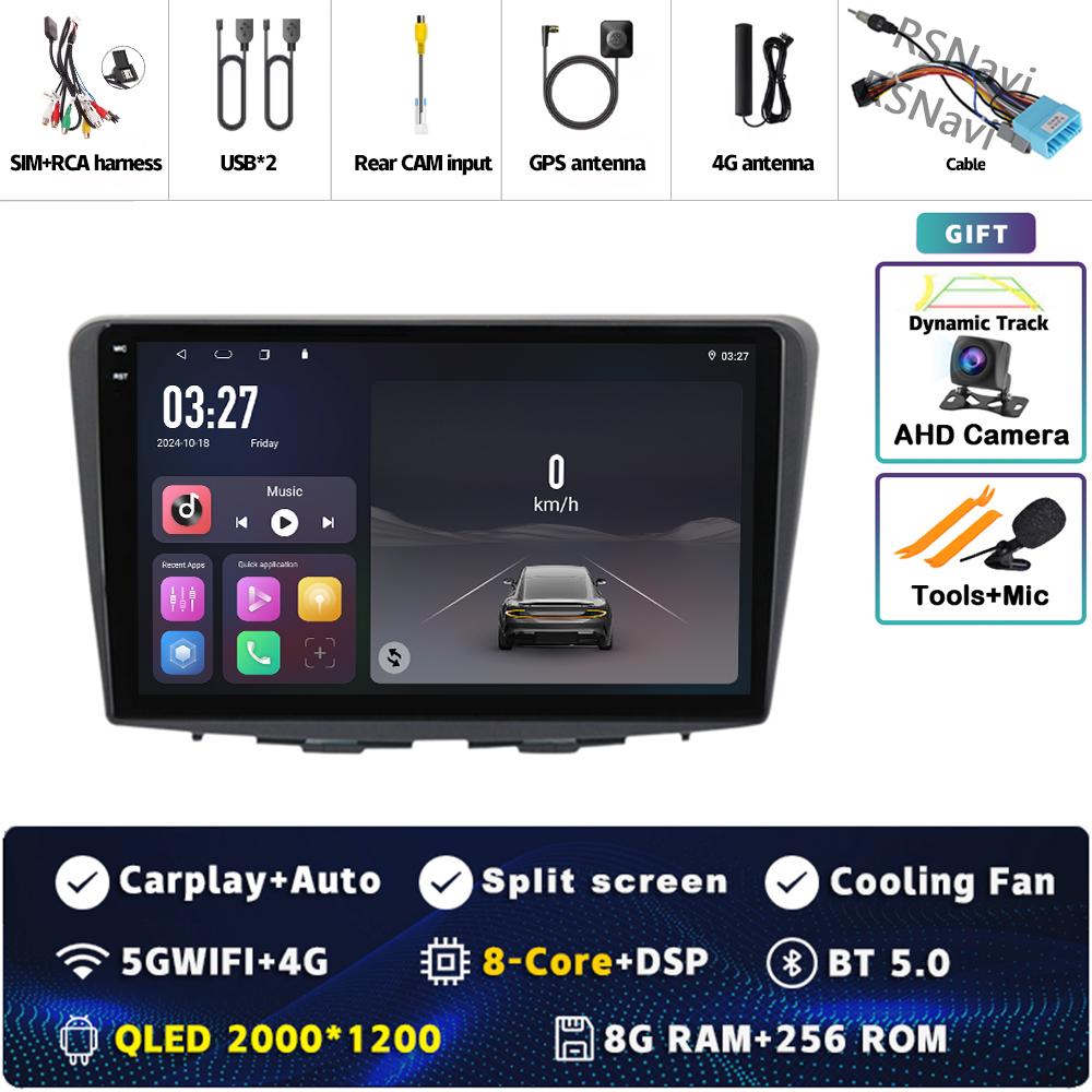 Android 14 Carplay Auto For Suzuki Baleno 2016 2017 2018 2019 Car Radio Player Multimedia stereo Navigation 4G+WIFI Head Unit BT