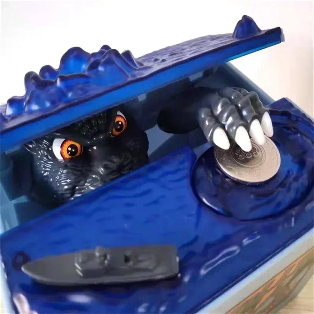 Creative Children's Cartoon Electric Savings Box Cute Steal Money Cat  Little Family Decoration Money Box Birthday Gift Coin Box