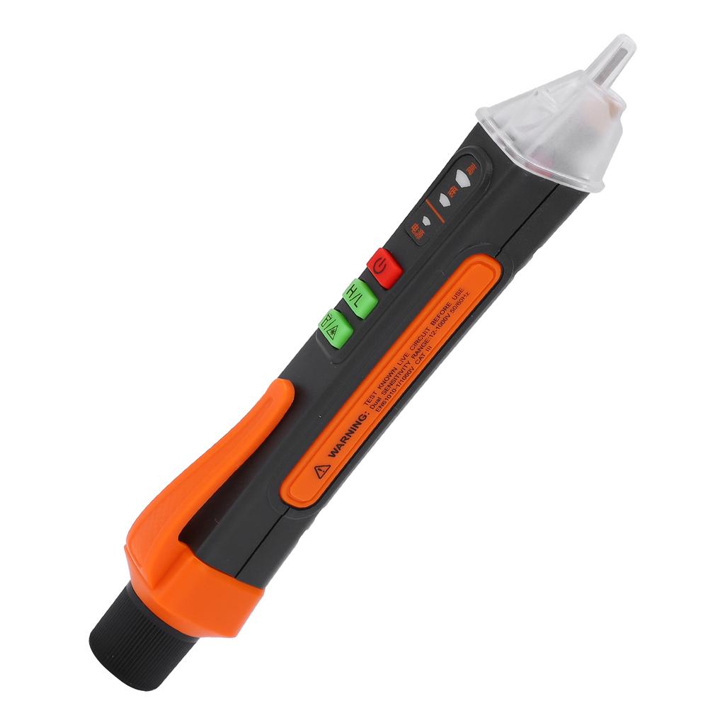 T?02A Voltage Tester ABS Non Contact Voltage Tester with Infrared Pointing Function for Power