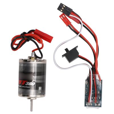 RC Brushed Motor ESC Professional 380 Stainless Steel Large Torsion 38T Brushed Motor with 30A