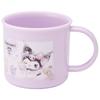 Skater Lunch Box Plastic for Dishwasher Made In Kuromi Sanrio Cup, 200ml, Kids, Antibacterial, Safe, Japan, & Design, KE4AAG-A