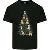 Funny Dog Christmas Tree Unisexs Light Cotton TShirt